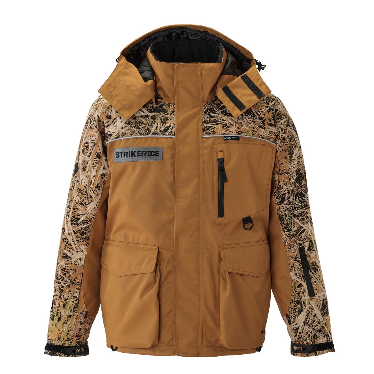 Striker Ice - Men's Trekker Jacket - Brown / Camo