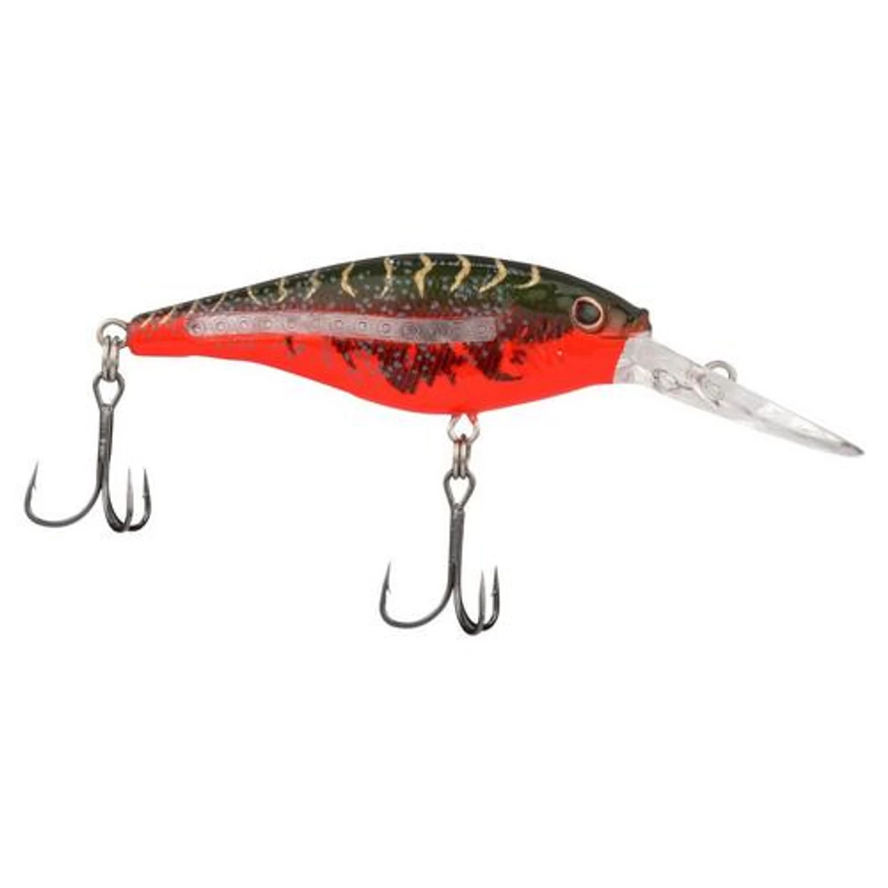 Berkley Scented Flicker Shad 5 - Red Tiger - Image 2