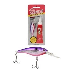 Berkley Scented Flicker Shad 5 - Slick Purple Candy