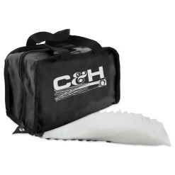 C&H Lures - King Rig Bag With 50 Rig Bags Inside, Black