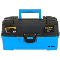 Plano 3-Tray Tackle Box W/Dual Top Access - Smoke & Bright Blue