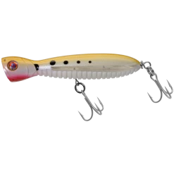 A Band Of Anglers OCEAN BORN™ FLYING POPPER 5.5" Dotted Yellow