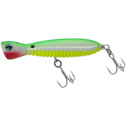 A Band Of Anglers OCEAN BORN™ FLYING POPPER 5.5" Lime Glow Chartreuse