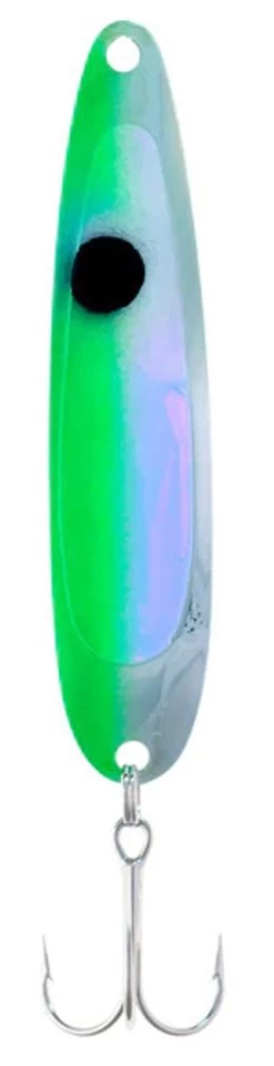 Michigan Stinger Spoons - STANDARD SIZE - S389 - UV Green Tuxedo