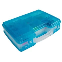 Plano Blue & Clear Let's Fish Satchel - PLAMS7151