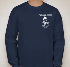 FISH307 Long Sleeve 2020-2021 Ice Fishing T-Shirt