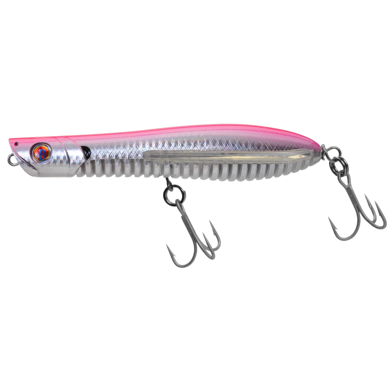 A Band Of Anglers OCEAN BORN™ Flying Pencill 6 1/3" Pink Silver