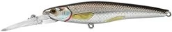 Live Target Rainbow Smelt Jerkbait Silver/Black 3 5/8" 5/16 Oz - Suspend