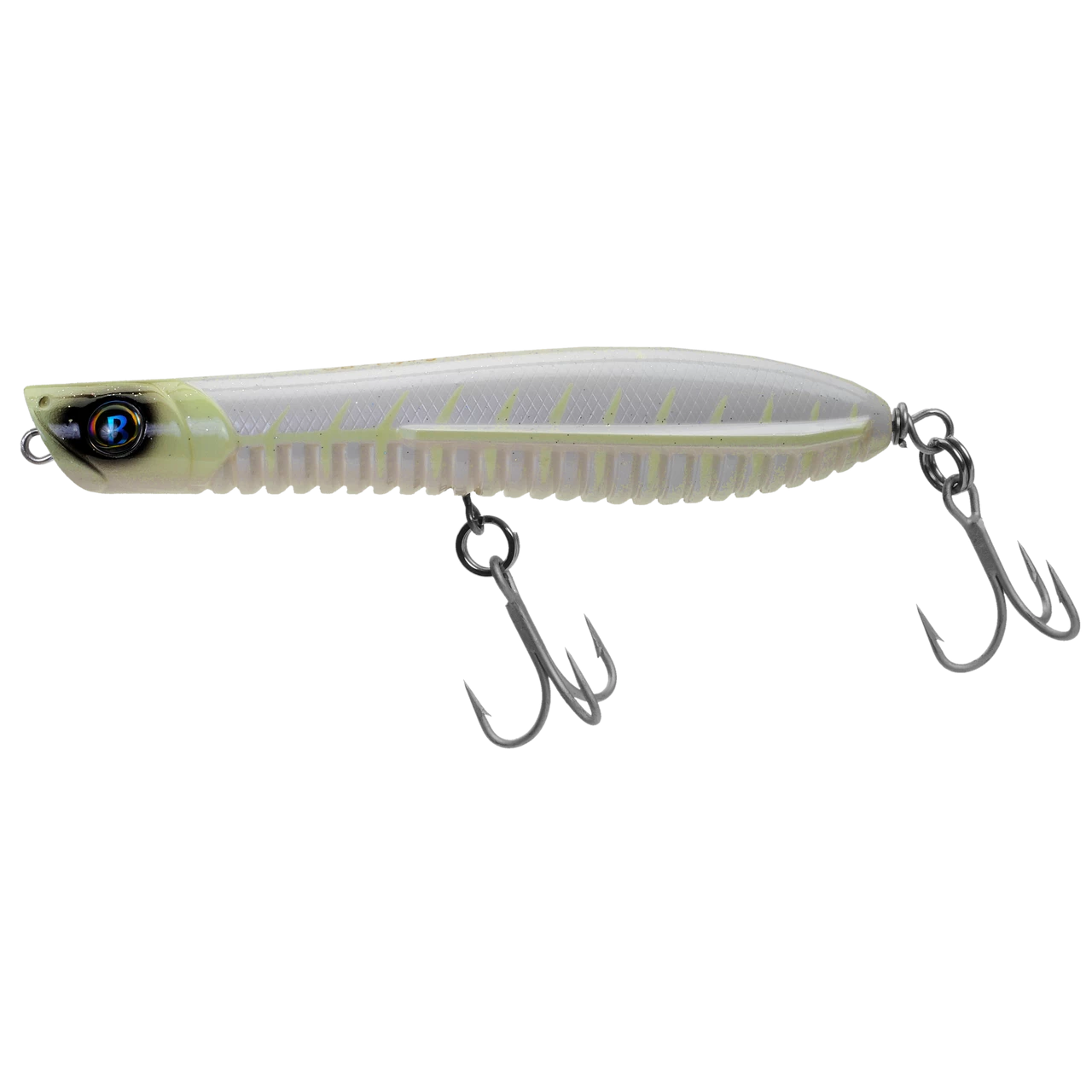 A Band Of Anglers OCEAN BORN™ Flying Pencill 6 1/3" White Ghost