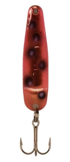 Michigan Stinger Spoons - SCORPION SIZE - XCU319 - Nuclear Pink