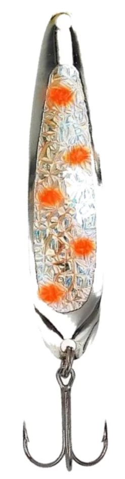 Michigan Stinger Spoons - STANDARD SIZE - S370 - UV Mandarin Orange