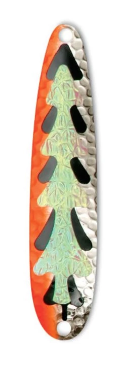 Michigan Stinger Spoons - STINGRAY SIZE - NSH205 - Orange Killer Glow