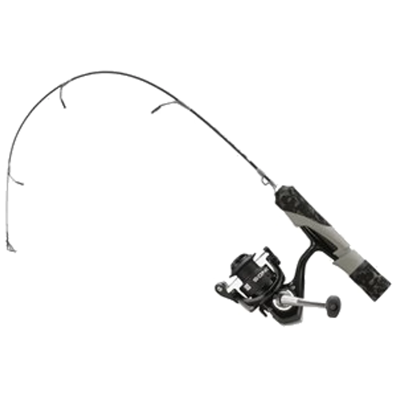13 Fishing - SoniCor Stealth Edition Ice Combo 28" M - Black And Gray Camo