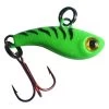 Kenders Tungsten T-Rip Mini Vibe Bait - 3/4" - Green Tiger Glow